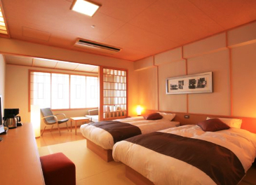 新和風モダンフロア 雪ほたる