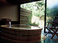 写真:メゾネット 露天風呂