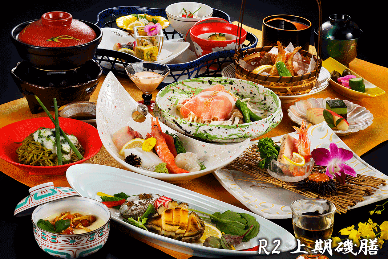 7日前までがお得!オーシャンビュー客室♪鮑付会席(゜∀゜)/