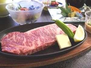 【蔵王牛ステーキ170g付】豪快に!蔵王牛ステーキと季節の味覚会席