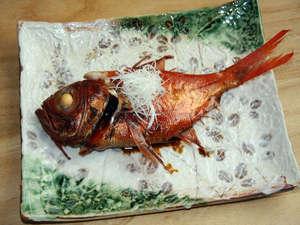 口の中でとろける食感を堪能…金目鯛姿煮付きプラン