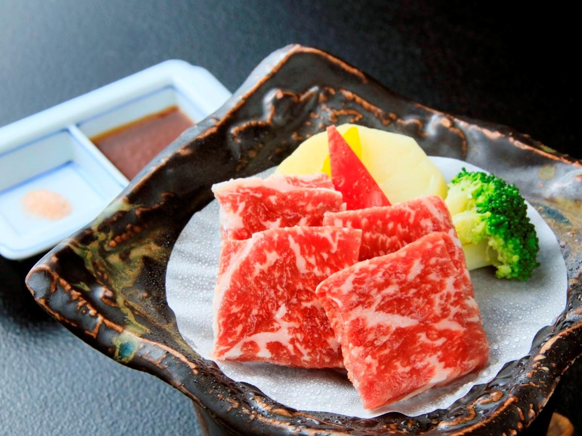 【ブランド牛食べ比べ】とちぎ和牛+霧降高原牛をステーキで!特選会席と共にご堪能/特選会席■1泊2食付