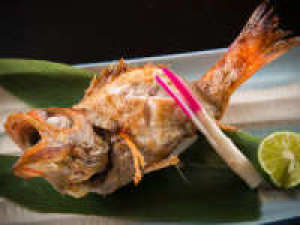 高級魚「のど黒」塩焼き付きプラン