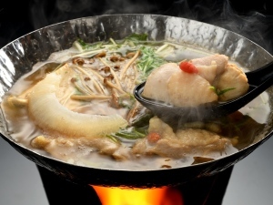 ★料理長特製『会津地鶏の薬膳鍋』★美味しいだけじゃない!薬膳で疲労回復&美容にも♪