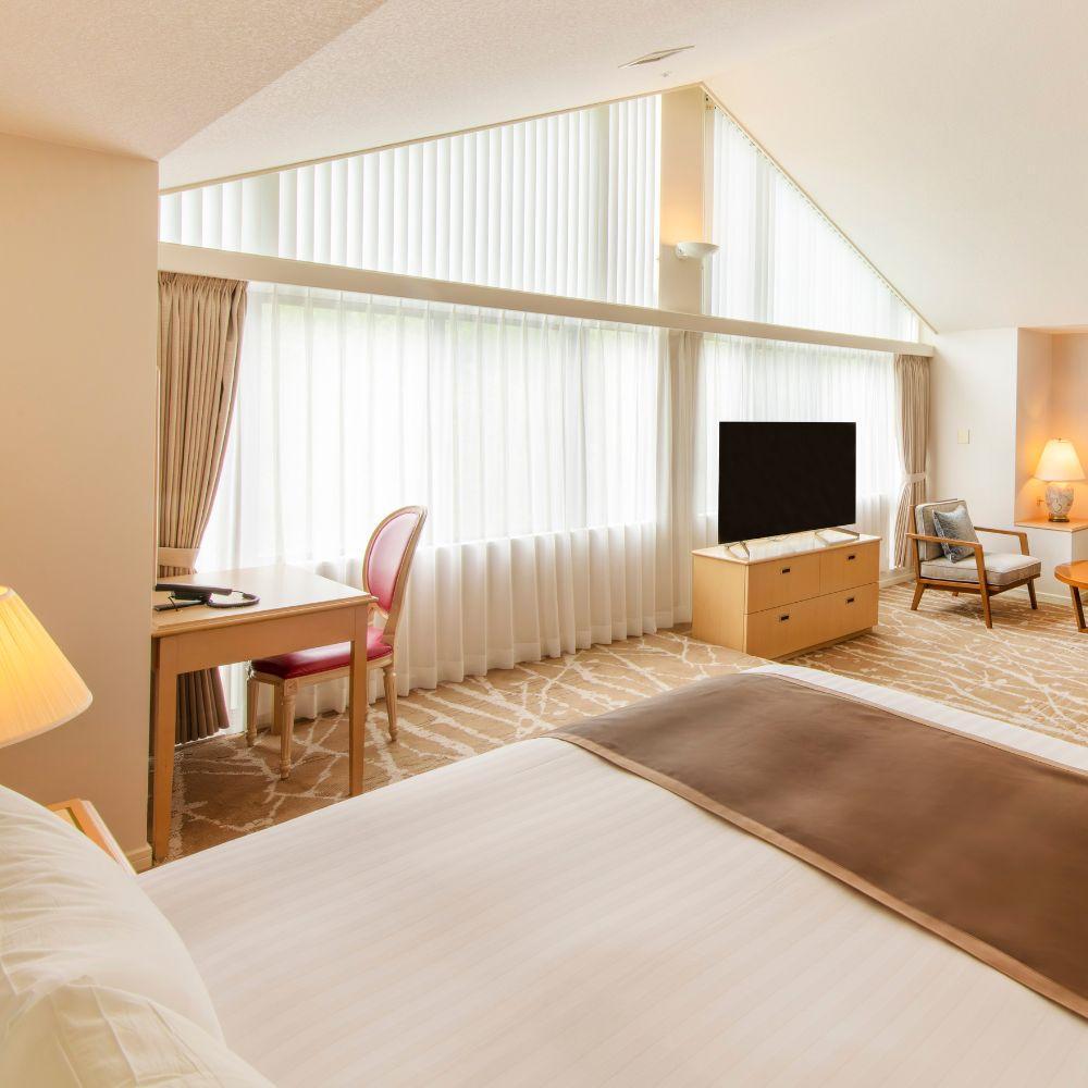 ジュニアスイート2-4名◆禁煙/66㎡ ☆キングベッド1台&ツイン