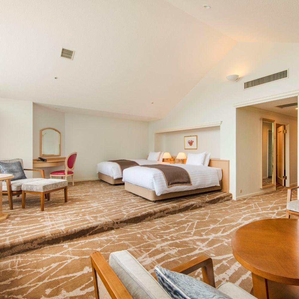 ジュニアスイート2-4名◆禁煙/66㎡ ☆ツイン×ツイン