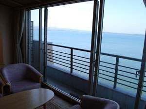 絶景!【海側客室上層階プラン】7階以上確約♪☆部屋食
