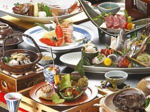 山陰の厳選食材使用!境港の鮮魚いろいろ&鳥取和牛&アワビ☆お料理重視の特選グルメ会席コース♪