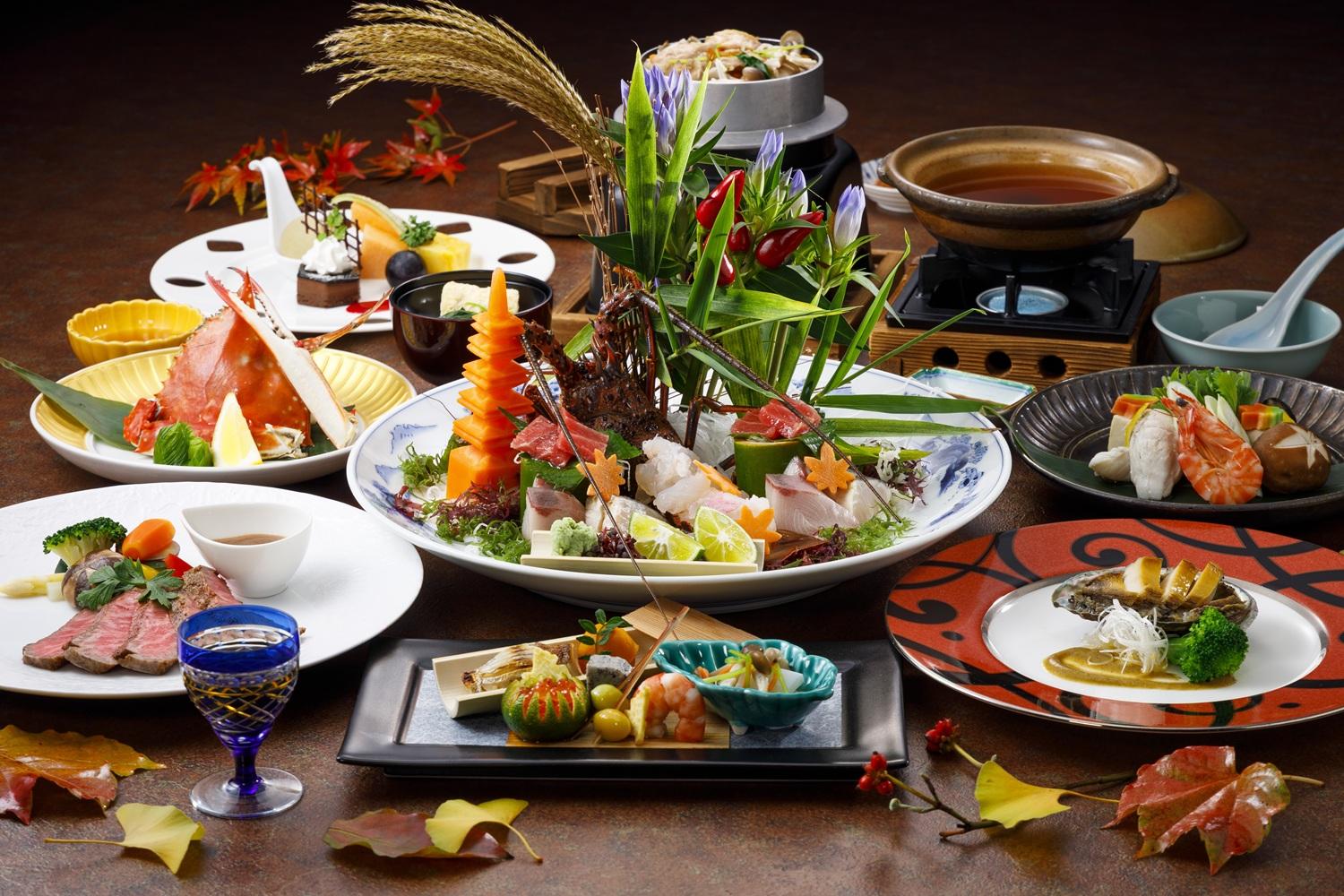 【飛天館冬季限定プレミアム】特別会席『極（きわみ）』◇讃岐・瀬戸内の美味いもの尽くし◇讃岐オリーブ牛ロースステーキと伊勢海老のお造り・讃岐でんぷくの小鍋【個室確約】