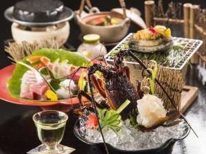 ■客室は最上階の贅沢を満喫☆温泉露天風呂付メゾネット客室【季の倶楽部100平米】