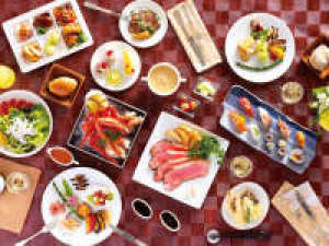 《「O'sDining」 伝統のローストビーフと和洋スイーツが食べ放題》専用容器でお部屋へお持ち帰りもOK!