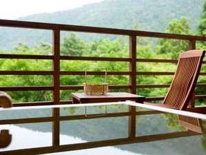 【スタンダード】35㎡露天風呂付客室「新館 水花の庄」夕食時飲み放題付♪