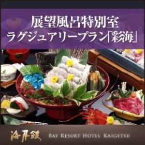 【エンタメ賞☆受賞記念プラン】《最大27%の割引》ラグジュアリー特別室プラン『彩海』