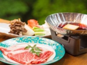 【迷ったらコレ!地元ブランド上州牛すき焼き】旬菜の地採れ野菜や茸に海鮮も織り交ぜて■新上州牛すき会席