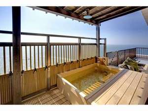 最上階から瀬戸内海を一望!絶景露天風呂付客室プラン