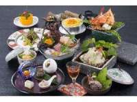 鮑、牛肉が入った会席【播磨の膳】プラン