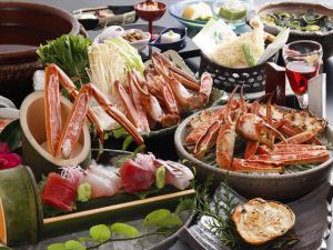 【早割30】〈早期申込で割引きと特典付きでお得〉冬の味覚を食す〈蟹会席スタンダード〉