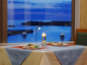 【二人の休日♪カップルプラン】海側客室★夕食時<海側席>ご案内★大切なふたりで過ごす記念日/1泊2食付
