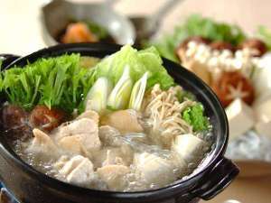 女子旅♪1泊2食《鶏鍋》《籠盛り和朝食》プラン*1ドリンクチケット付*(チェックアウト11:00)