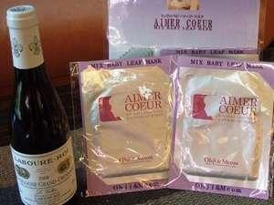 【露天風呂付客室】女性に嬉しい特典付★美肌パック+ハーフワインサービス付プラン