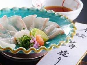 絶品クエを味わいながら至福の露天風呂付客室に泊まる
