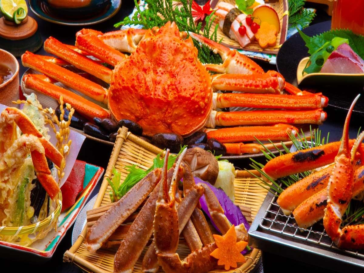 【早期割30】蟹づくしの宴~大人お一人2.2杯使用 旬の味覚を満喫する贅沢蟹会席