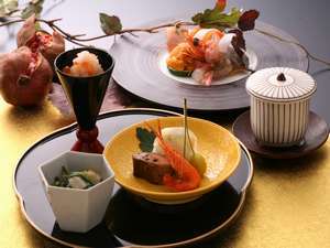 「基本プラン」 ~迷ったときはこのプラン・月替わり季節の会席料理が好評!~
