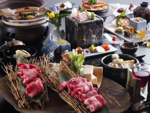 地元のブランド牛「姫路和牛」をしゃぶしゃぶで贅沢に食す