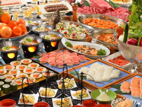 【バイキング】1泊夕朝食付■紀州の味覚を味わう