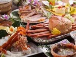 【秋】【幻の黄金蟹フルコース】サザエのつぼ焼き付き