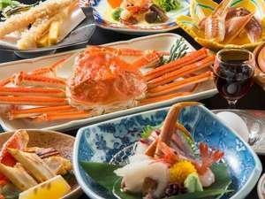 【膳&茶論「千代見草」】姿・焼き・刺し・天婦羅・鍋の蟹5品♪蟹づくし会席(蟹を心ゆくまで)