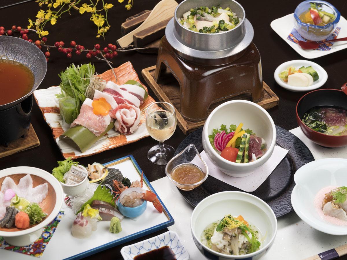 【早得21日前】今なら5%OFF~当館定番の旬会席コースをお部屋で~