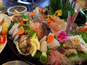 【一押し】旬の魚を造りとしゃぶしゃぶで楽しむ★淡路島~魚じまん~お部屋食