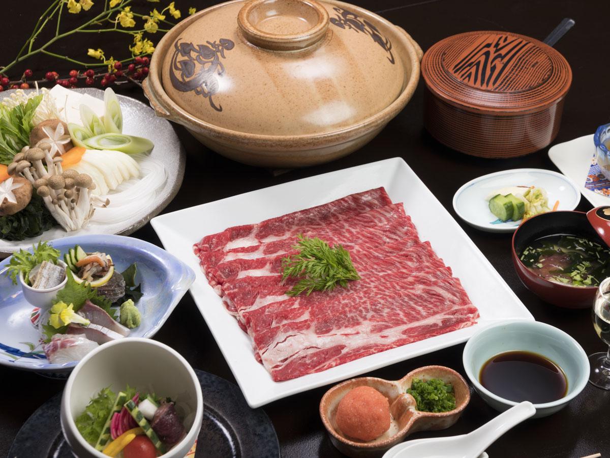 【人気プラン!】名産淡路牛を堪能!淡路牛しゃぶ会席コース★お部屋食