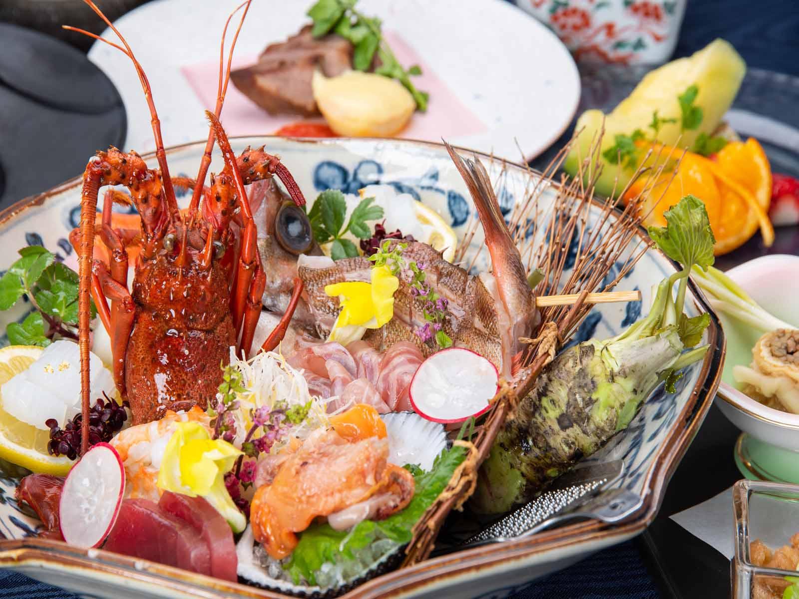 地魚のお刺身×自慢の和会席!新鮮な海の恵みに舌鼓♪/2食付
