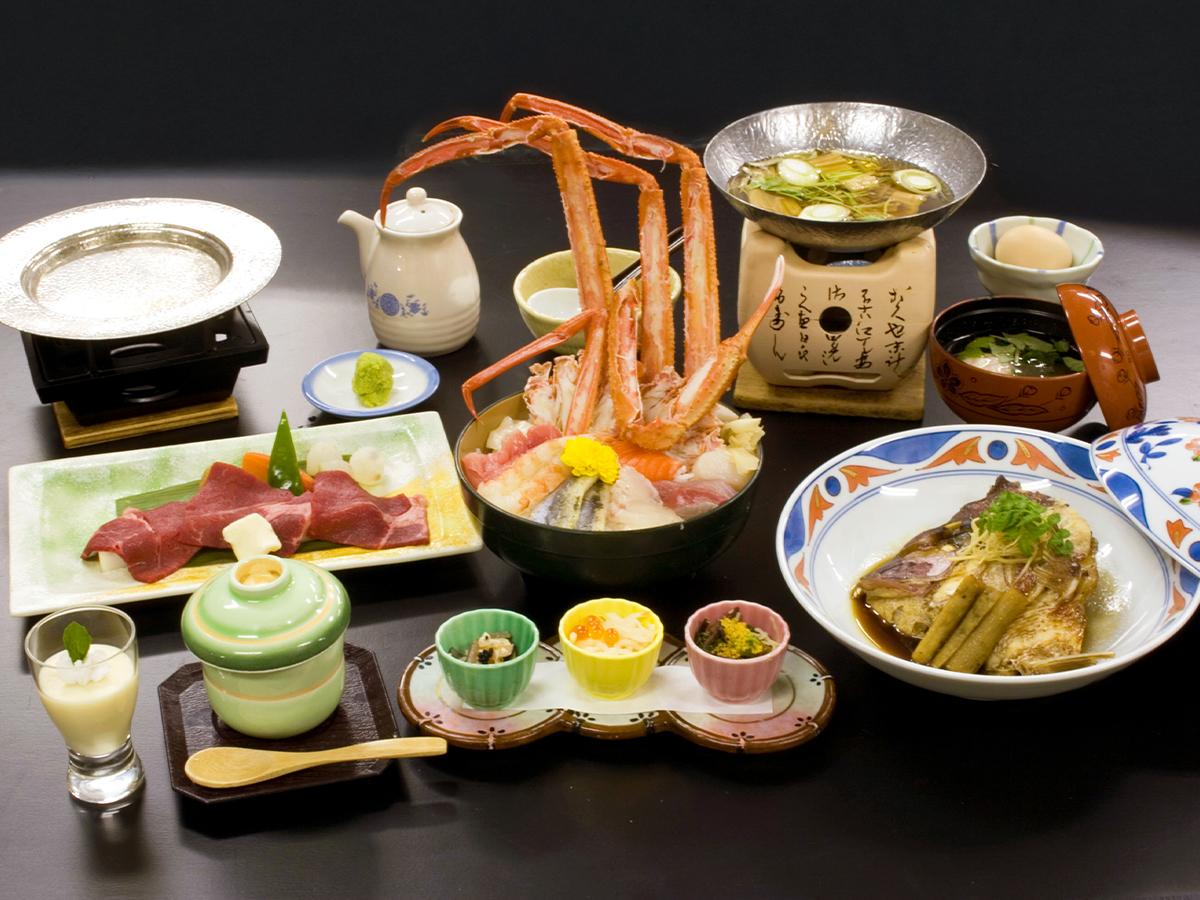 蟹海鮮丼プラン