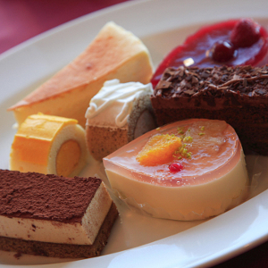 ペットと客室露天で寛ごう!ケーキ食べ放題付ディナープラン