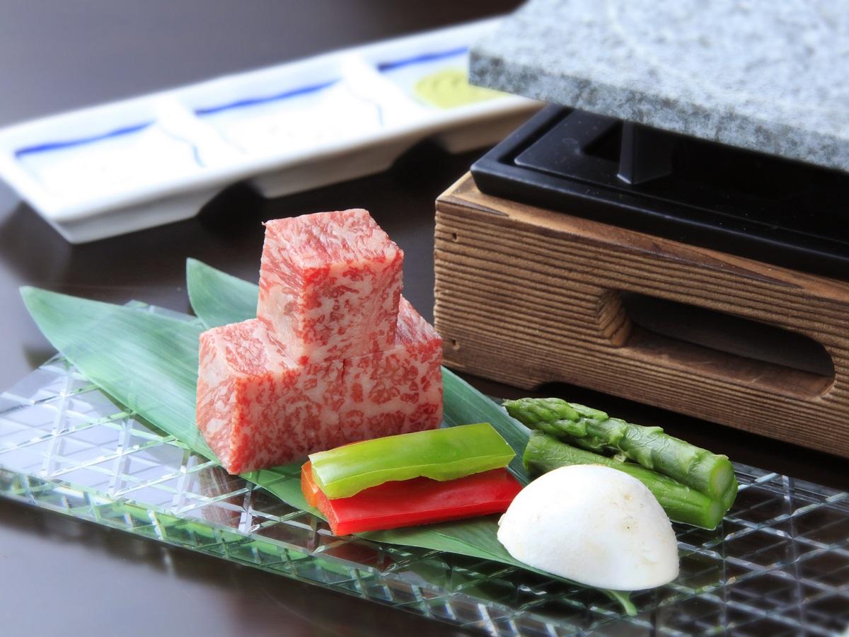 【グルメ旅】国産牛ステーキ付ゆとりろ庵の旅籠膳でちょっと贅沢な食旅を/貸切露天半額<旅籠膳▼>