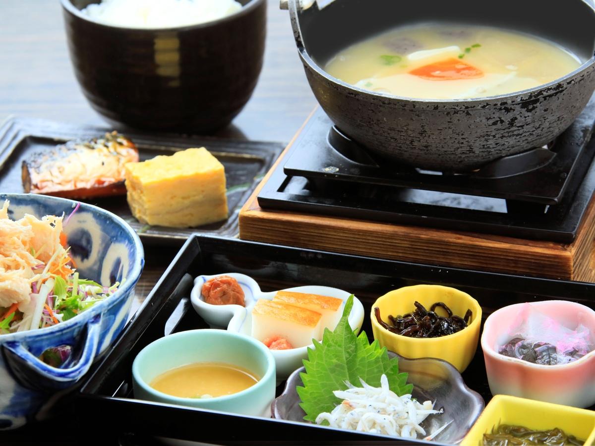【朝食付き】22時までチェックイン可能!身体に優しい朝食付きプラン<朝食のみ>