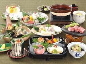 【古泉閣・宿泊】県内産・県内育ちの高級ブランド神戸牛の一品付き京風懐石【お部屋での夕朝食付き】