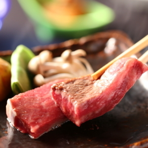 信州山里御膳 【信州牛ステーキ】 ~信濃路の 恵みをうけた 里料理~