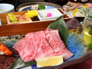 美味しいお肉を食べたい方へお勧め♪【千屋牛陶板焼150g】付 「ロシュフォール会席」
