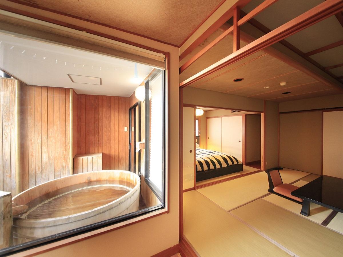 【RKD限定感謝祭】最上階温泉露天特別室限定!基本会席最大30%OFF/1泊2食付/基本会席★燈~Akari~