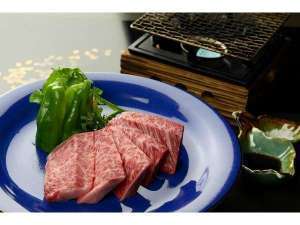 桂荘旬菜会席コースを堪能 信州プレミアム牛肉で焼肉100g付 信州味覚旅プラン