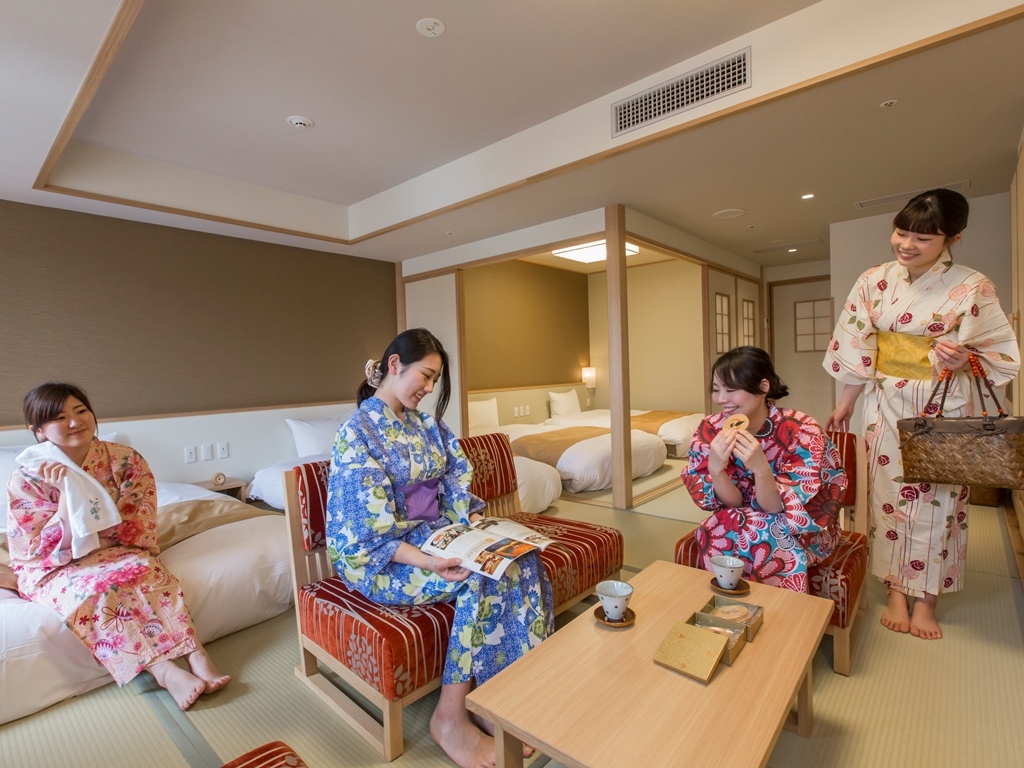 【女子旅】御朱印とオリジナルあぶらとり紙付き!★縁結びの地★出雲大社まで徒歩8分♪駐車場無料でご用意