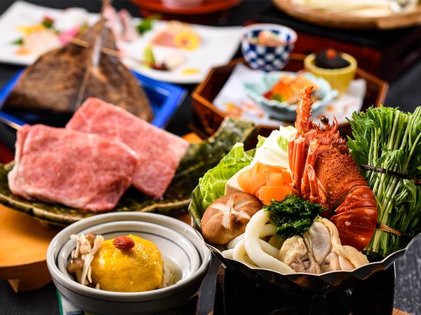 【スタンダードプラン】◆和会席19:30~◆お造りやお鍋も楽しめる和会席!(和会席/朝食バイキング)