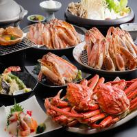 【冬】】冬の味覚の王様カニ料理を思う存分楽しむ!特大ガニ1.5杯&ゆでガニ付き満腹カニフルコース