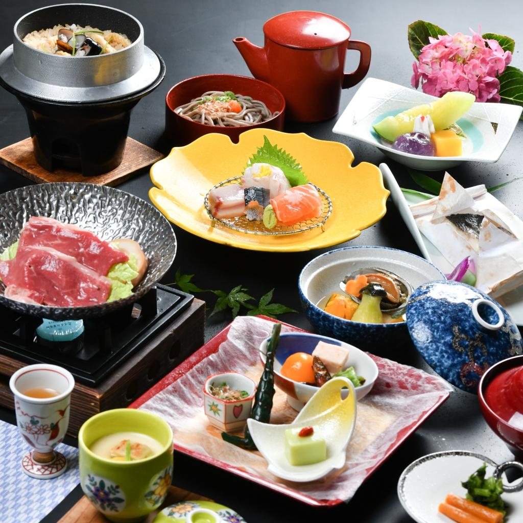 【7月~8月】迷った時はコチラ◆旬の食材を味わう基本プラン 夏の出雲本膳「えにし」会席