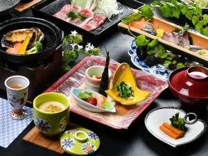 【9月~10月】鮑とのどぐろとしまね和牛の共演♪ちょっと贅沢な秋の出雲本膳「八雲」会席【御宿泊特典】