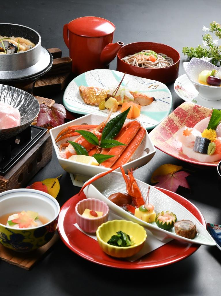 【早期割30・12月~3月】夕食は「えにし会席」&たっぷり湯量の美肌の温泉もお楽しみいただけます